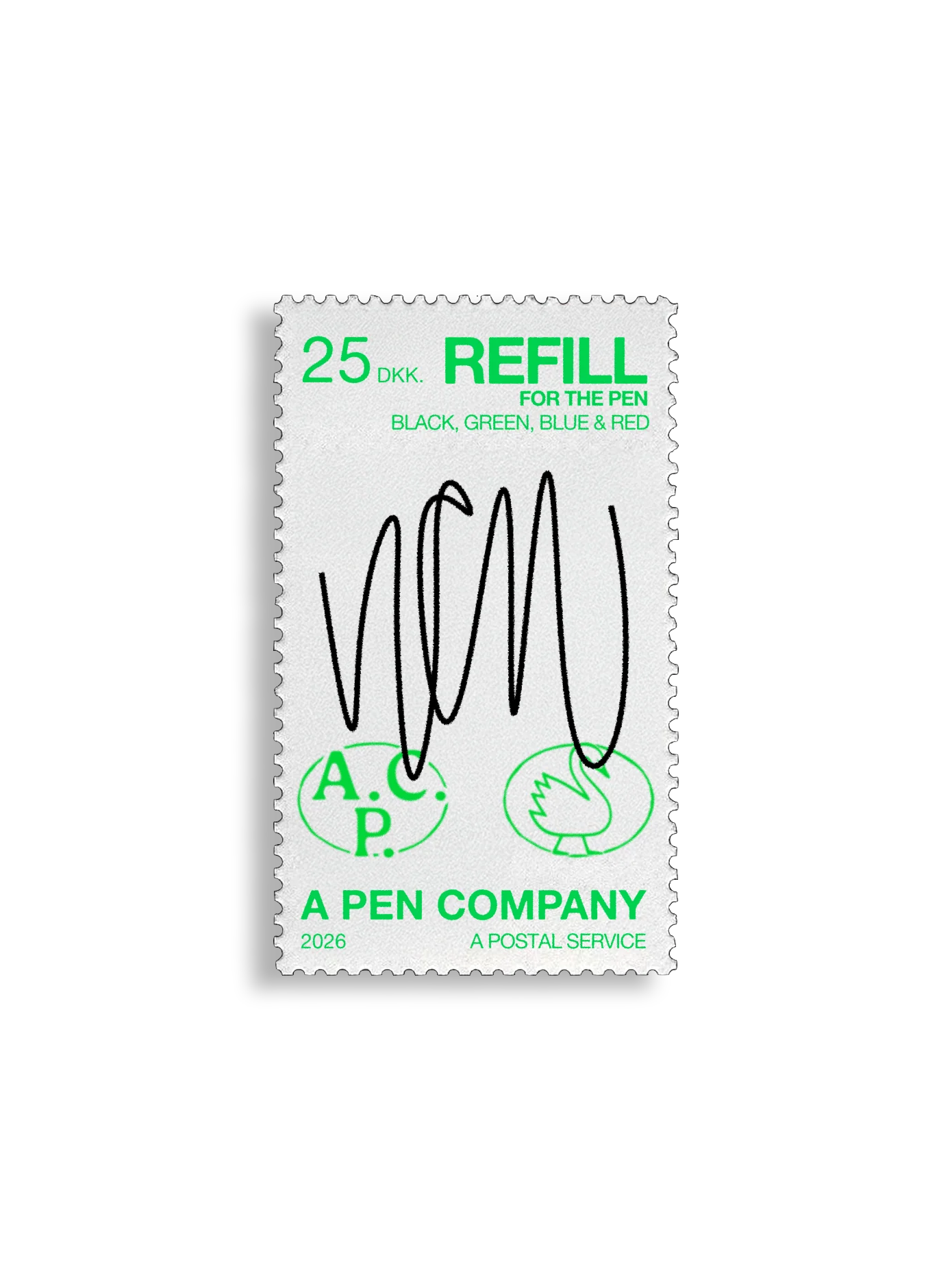 The Pen Refill Stamp
